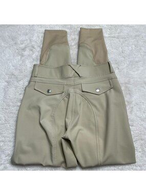 Dover Saddlery Riding Breeches Tan Beige Equestrian Pants Womens Size 26